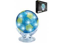 Головоломка 3D Crystal blocks. Футбольный мяч с подсветкой