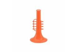 Музыкальная игрушка Bebelot Труба, 7х3х6 см, цвет: оранжевый