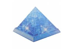 Головоломка 3D Пирамида, цвет: синий, 38 деталей