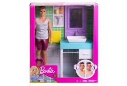 Набор Barbie Ken и набор мебели, 28 см